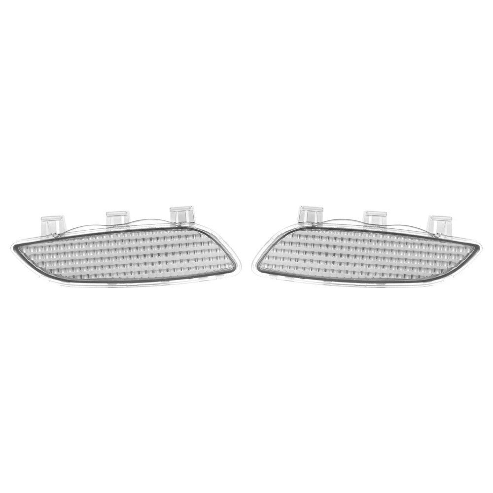 Clear Front Bumper Side Marker Lights Reflector For BMW M3 E90 E92 E93 2008-13