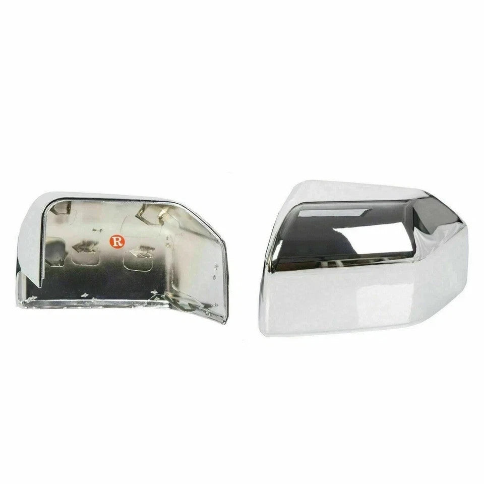 For 15 16 17 18 19 20 Ford F150 F-150 Top Half Chrome Mirror Covers Replacement