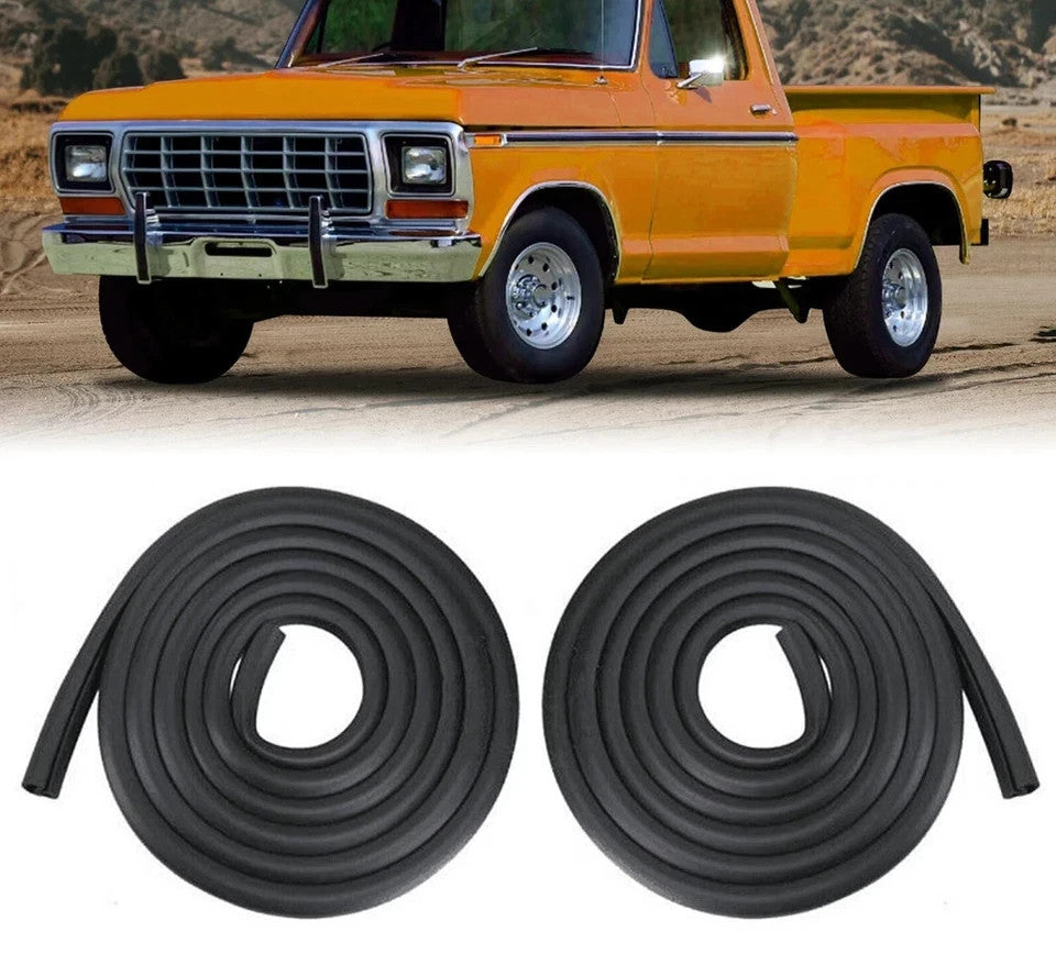 Door Seals Weatherstrip Kit Pair Set For Ford Bronco F100 F150 F250 F350 1973-79