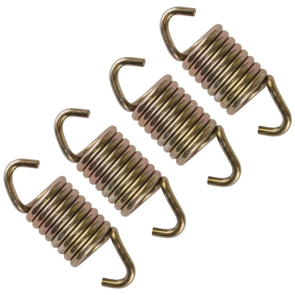 4x Exhaust Muffler Tube Pipe Spring For Polaris 7041687 3081078 7042031