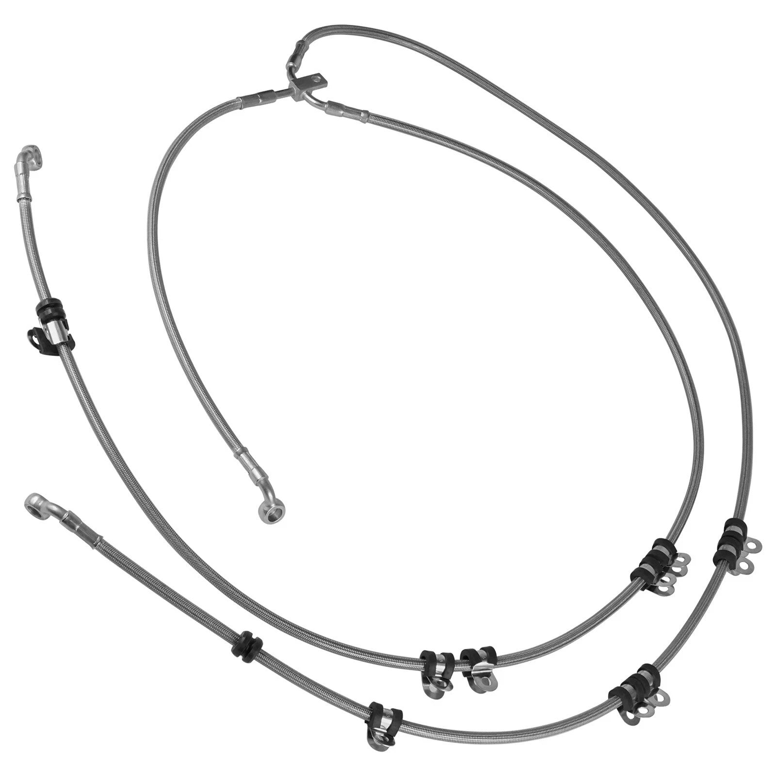 Caltric 705601495 Front Flexible Brake  Hose For Can-Am Maverick X3