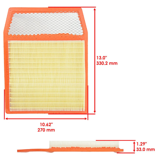Caltric Air Filter For Can-Am Maverick 1000R 4X4 Xc Xds XRs Xxc Xmr  Turbo 13-18