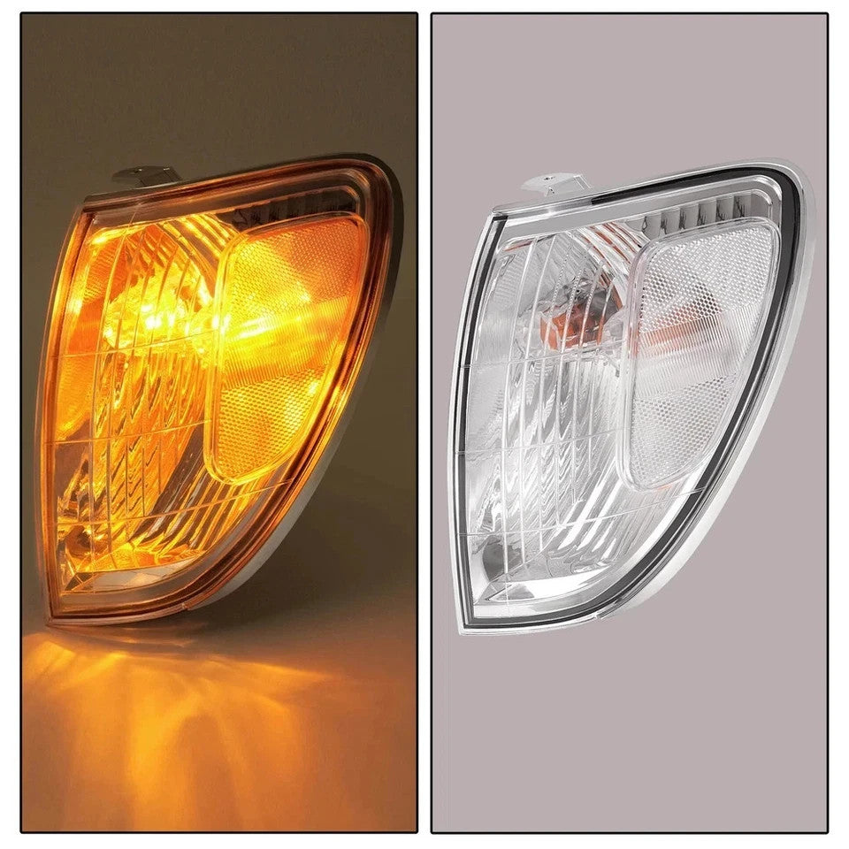 Front Pair Corner Lights Lamps For Toyota Land Cruiser 1998-2004 81520-60350