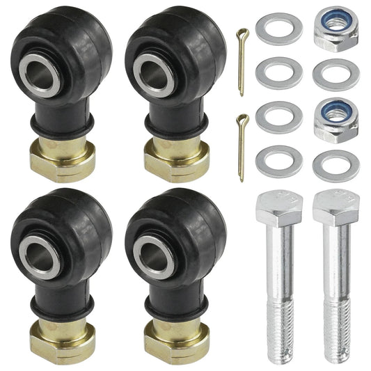 2 Sets Of Tie Rod End Kits for Polaris Hawkeye 300 2X4 4X4 2006-2011
