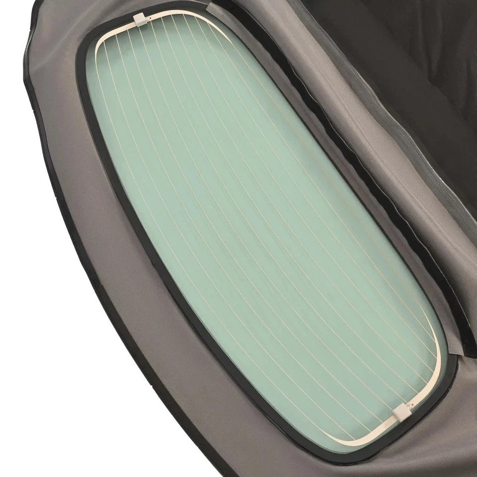 For Toyota Solara 2004-09 Vinyl Black Replacement Soft Top & Heated Glass Window