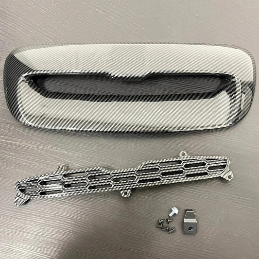Front Air Intake Vent Hood Scoop For Mini Cooper S R56 2007-13 Carbon Fiber Look