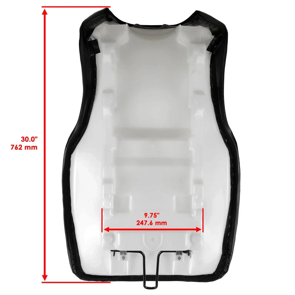 Complete Seat for Polaris 2682441-316 2683017 2683104 2683437-070 Black Seat