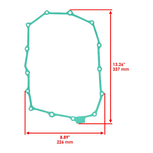 Clutch Cover Gasket for Honda VT600C Shadow VLX 1988 1989 1991-1997