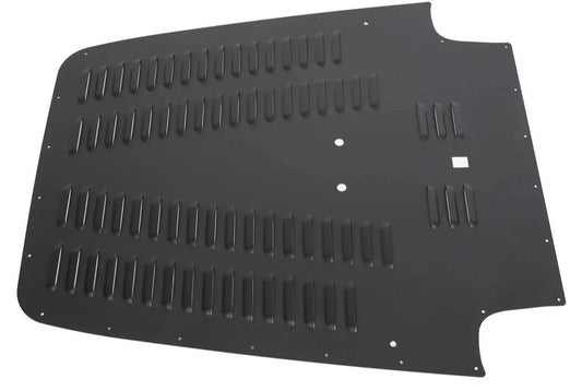 Aluminum Alloy Vented Hood Louver Black For 2003-2006 Jeep Wrangler TJ / LJ