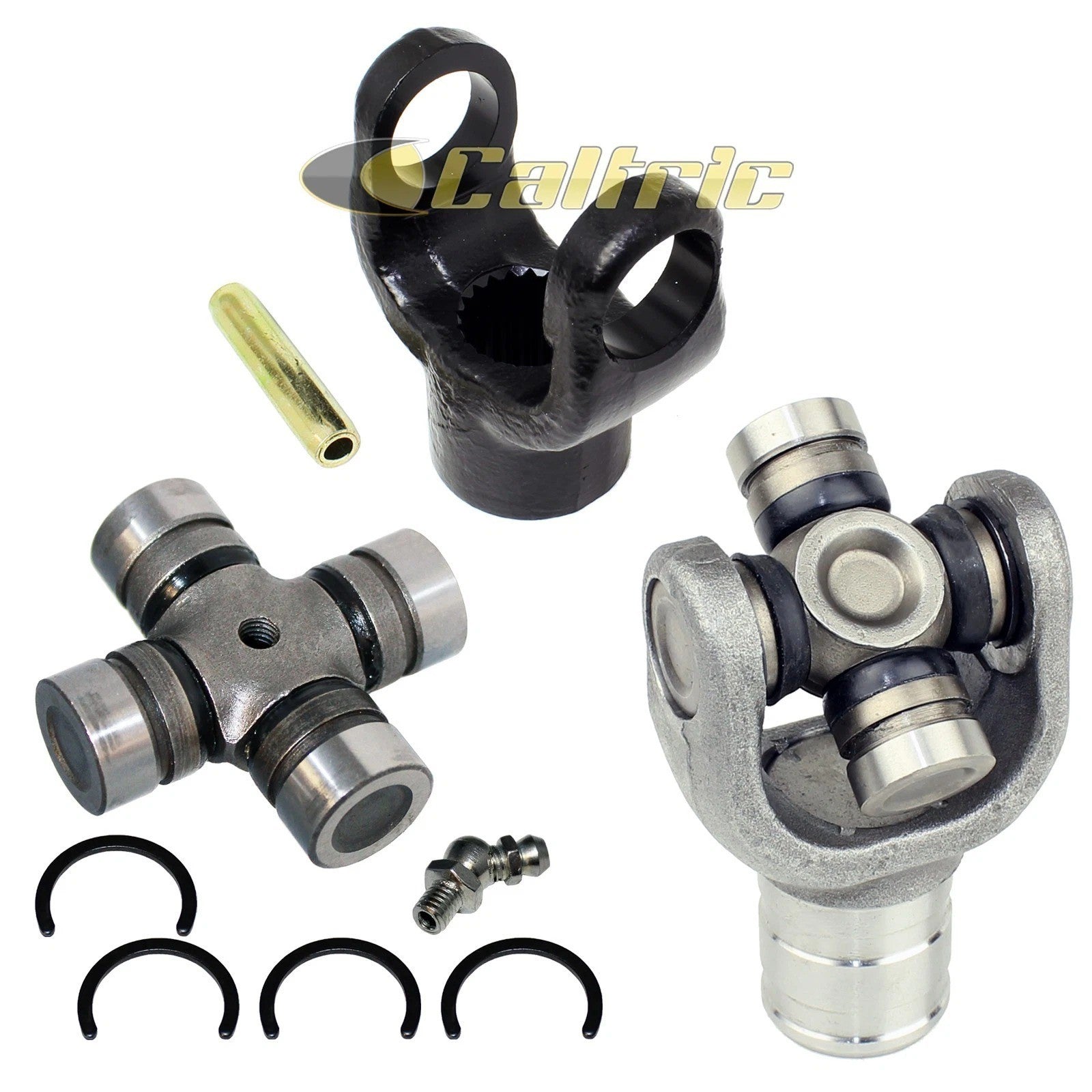 Front Drive Shaft Yokes W/U-Joints for Yamaha Big Bear 350 4X4 YFM350FW 1989-97