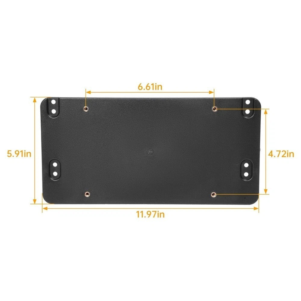 Rear License Plate Tag Holder Bracket for Mercedes-Benz CL GL S500 S550 S63 AMG