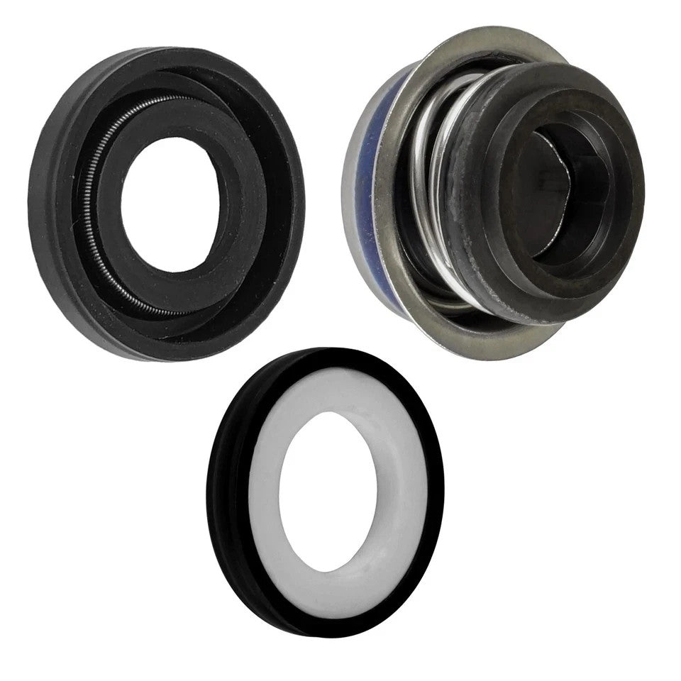 Caltric Water Pump Mechanical Oil Seal Kit for Suzuki QuadRacer LT250R 1985-1992