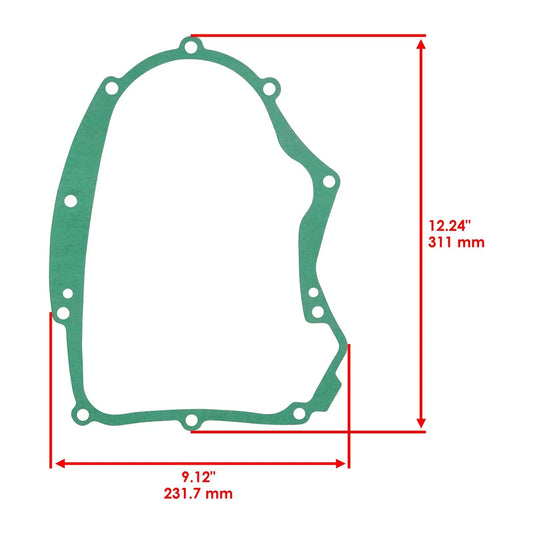Caltric 697227 690945 273488 690945 591911 Engine Gasket For Briggs & Stratton