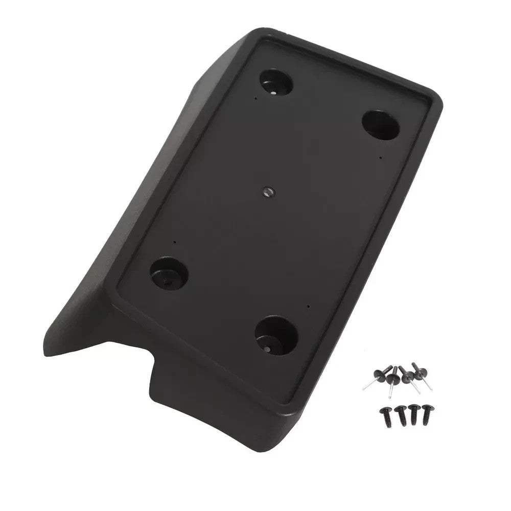 Fits 2007-2013 Chevy Silverado Front Bumper License Plate Tag Bracket Holder