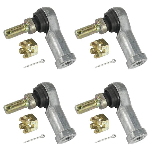 2 Sets of Tie Rod End Kit for Honda TRX250EX Sportrax 2001 2002 2003 2004-2008