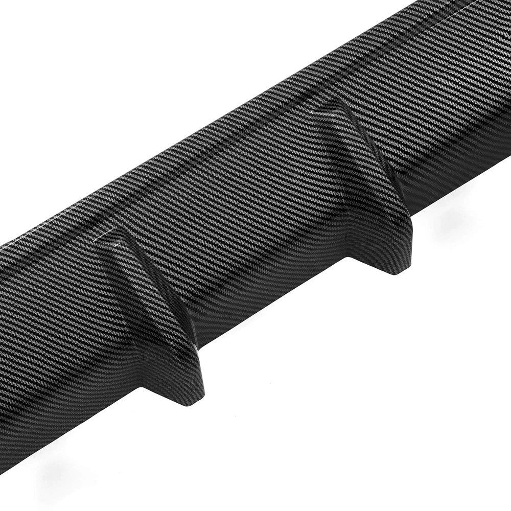 Carbon Fiber Style Rear Bumper Diffuser For Toyota Corolla Auris Hatchback 19-22