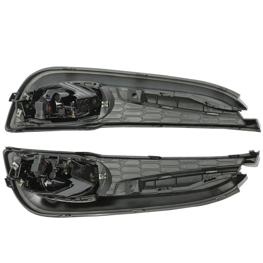 Fits 2013-2015 Honda Civic 4DR Sedan Yellow Bumper Driving Fog Lights+Switch L+R