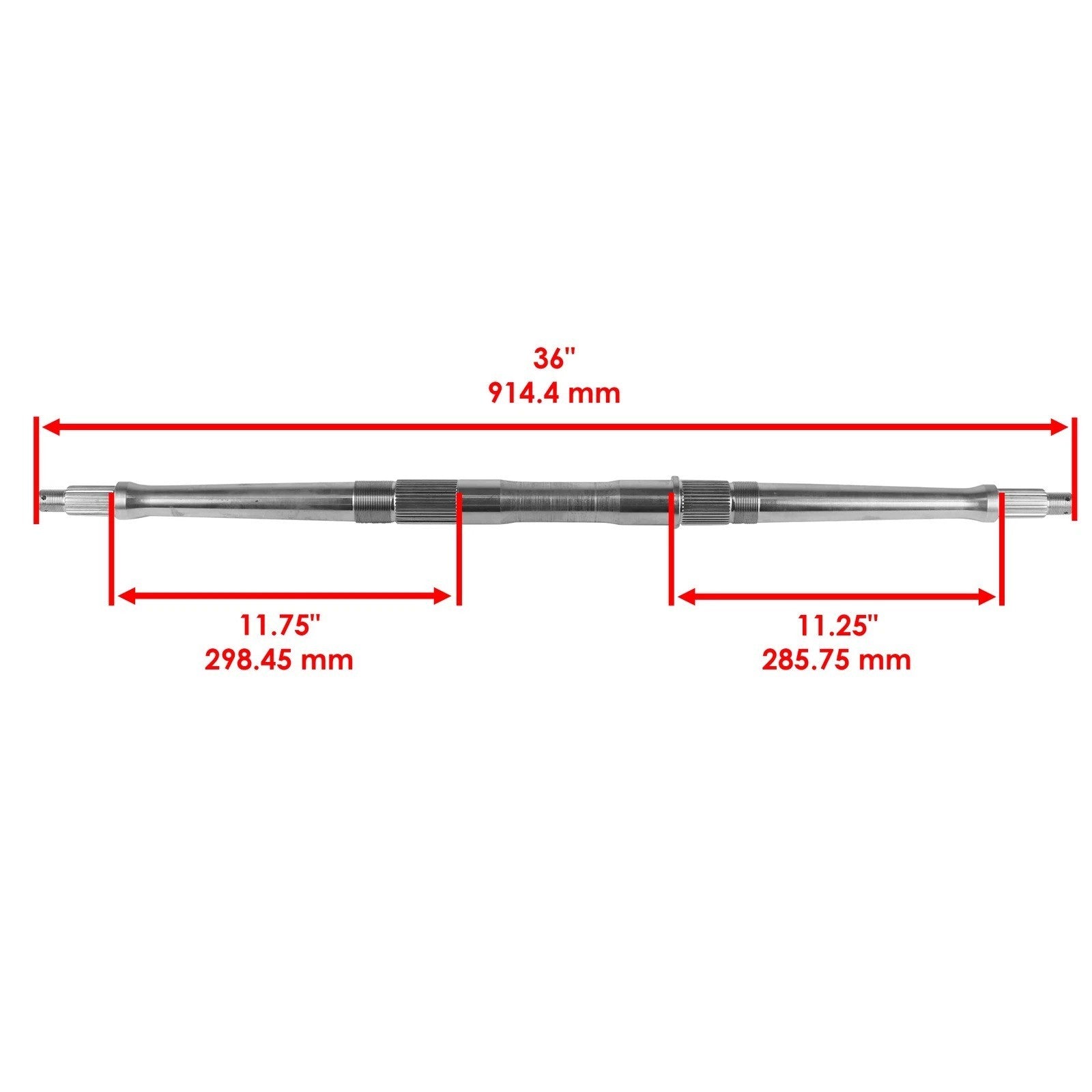 Rear Axle Shaft for Arctic Cat 400 Dvx 2004 2006 2007 2008