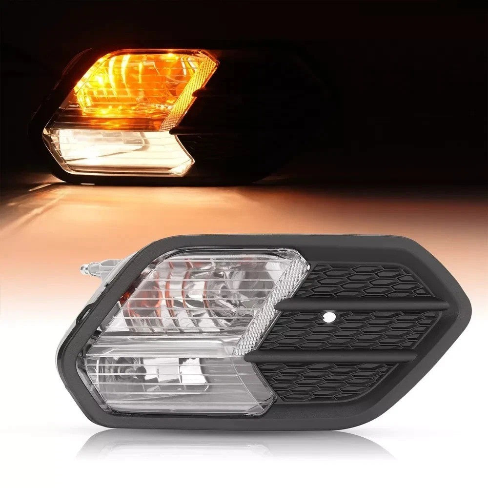 Passenger Side For Ford Escape 2017-2019 Driving Bumper Fog Light w/Bulb & Cover