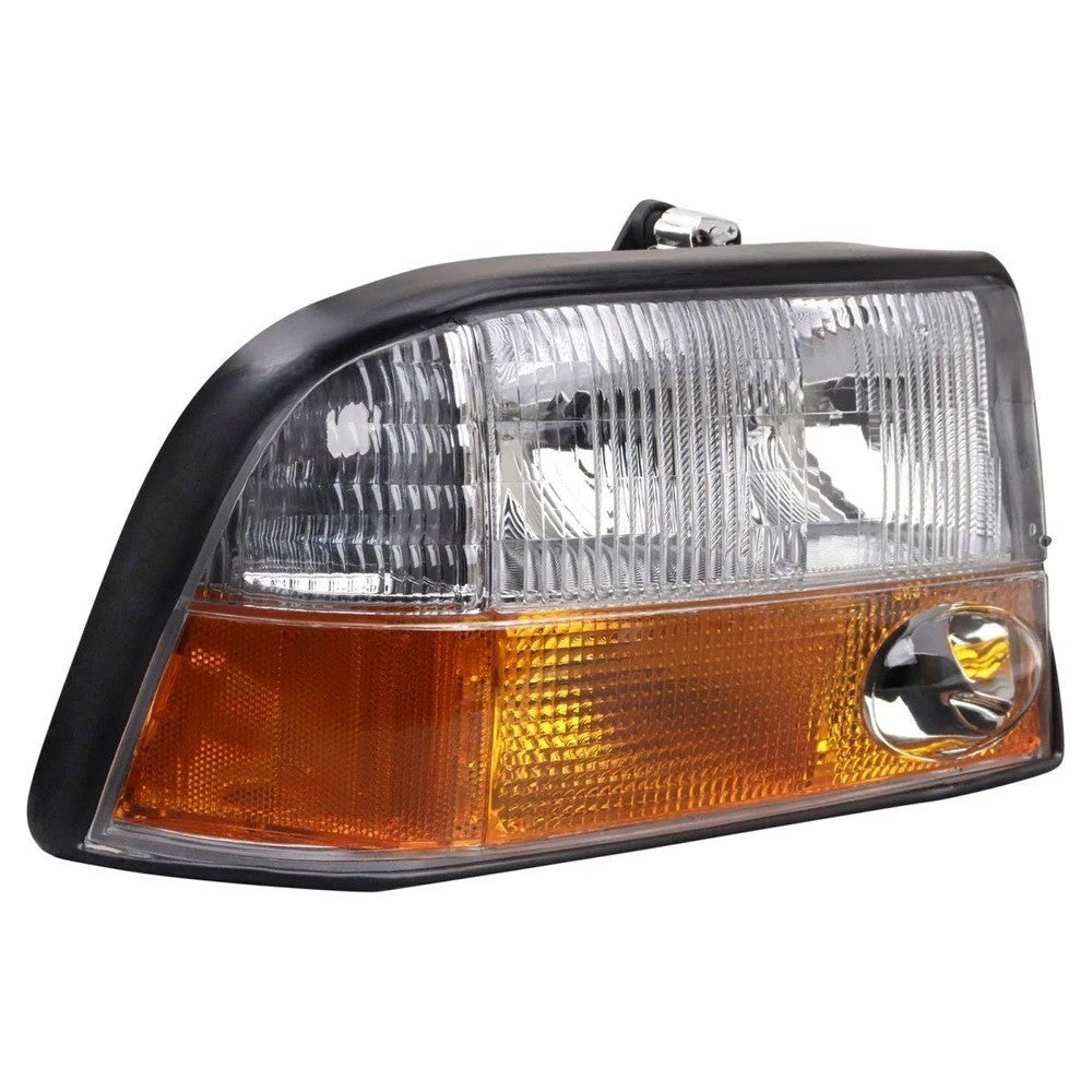 Headlight Assembly Set Fits 98-00 GMC Jimmy 98-04 Sonoma Oldsmobile Bravada