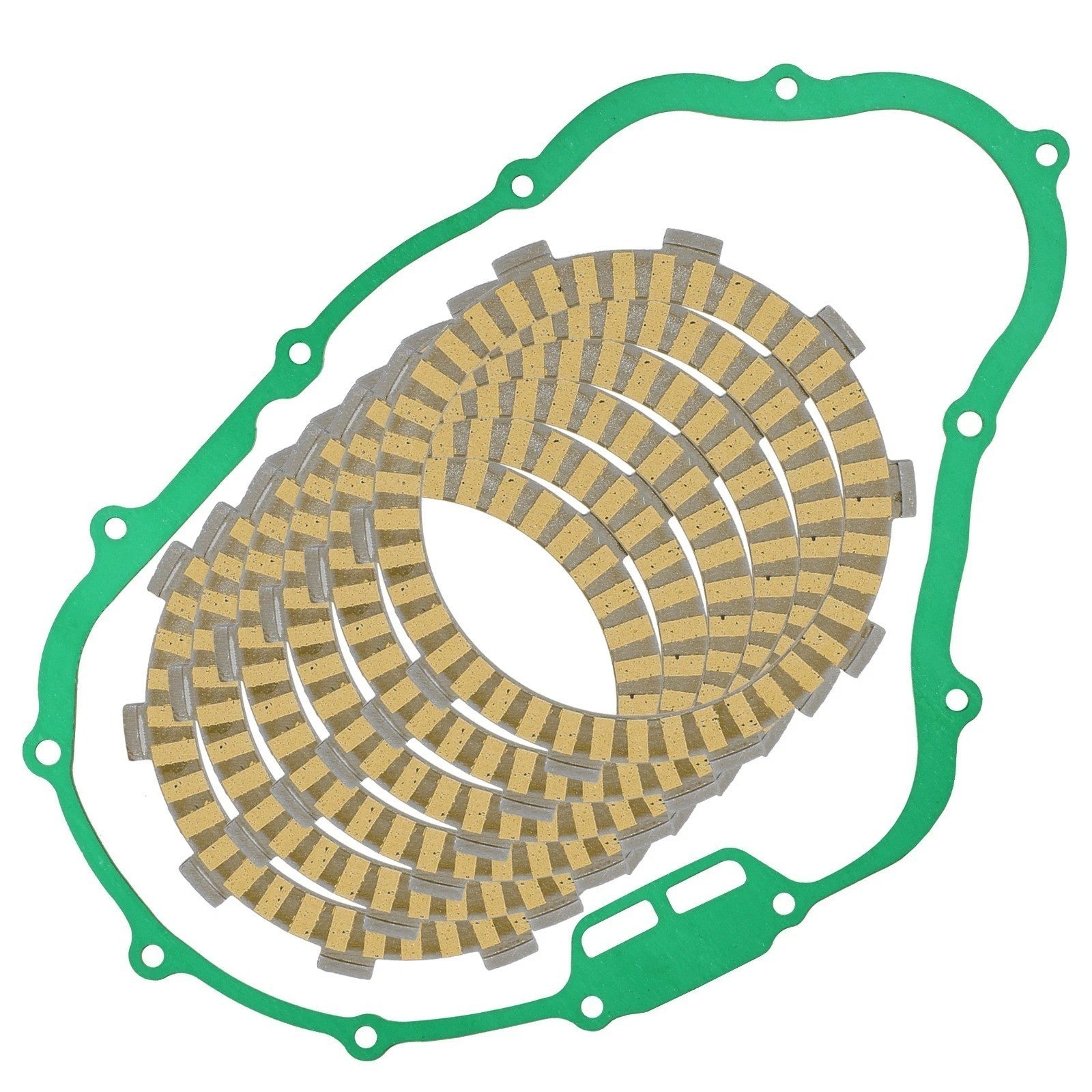 Clutch Friction Plates And Gasket for Honda TRX300FW Fourtrax 300 4X4 1988-1997