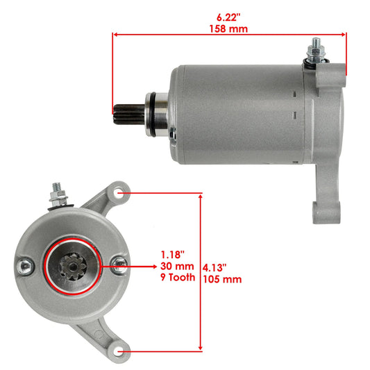 Starter for Yamaha Atv Warrior 350 35 YFM350X New 1987 1988 1989 1990-2004