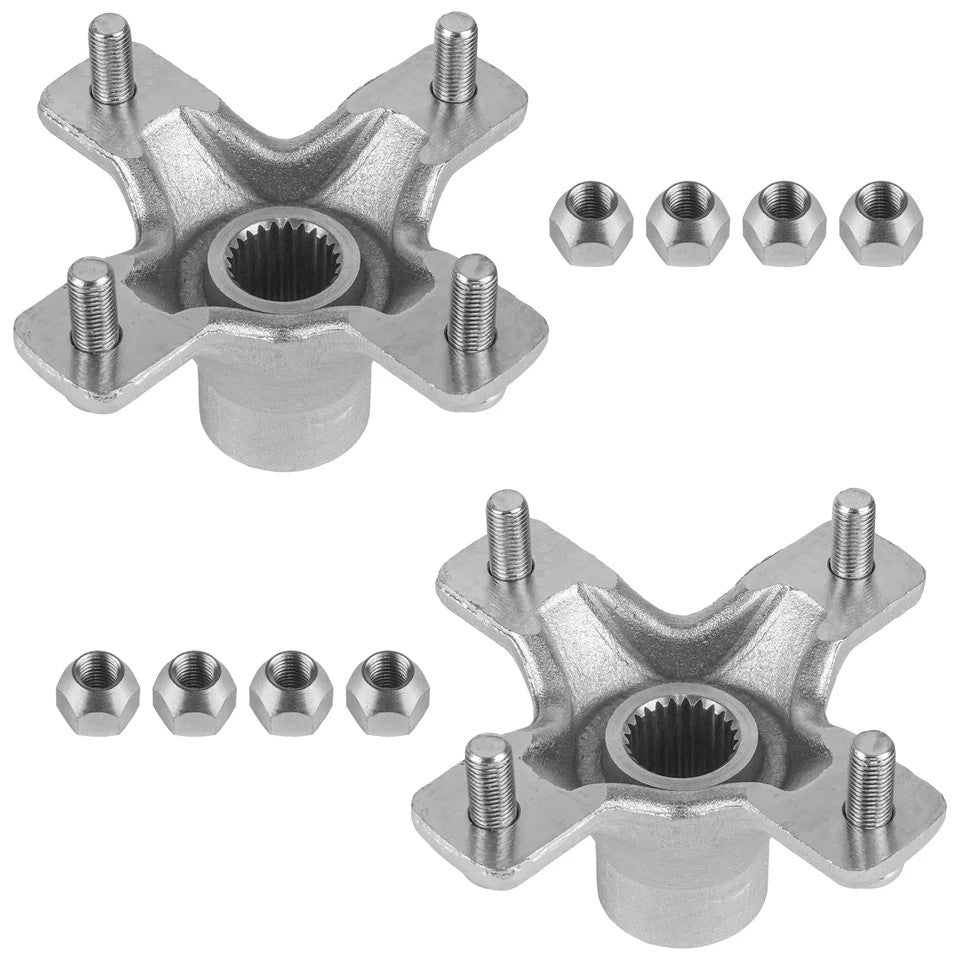 2x Rear Left Or Right Wheel Hub w/ Lug Nuts for Honda TRX450R 2004-2009