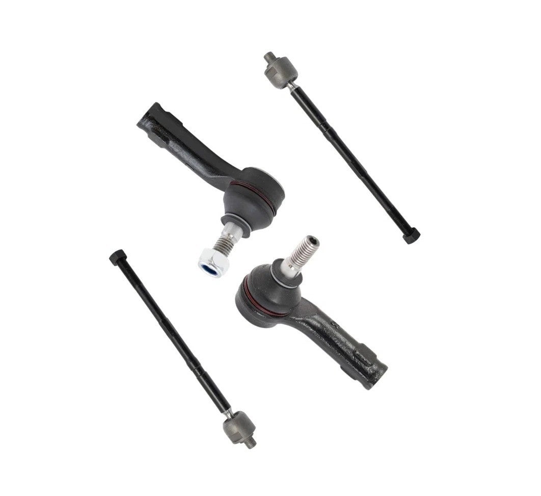 Inner and Outer Tie Rod Set For 2011-2019 Ford Fiesta