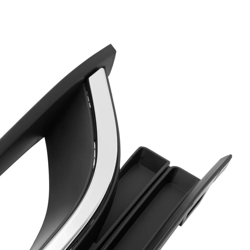 NEW Chrome Pair Fog Light Assembly Clear Lens For Volkswagen Passat 2012-2015