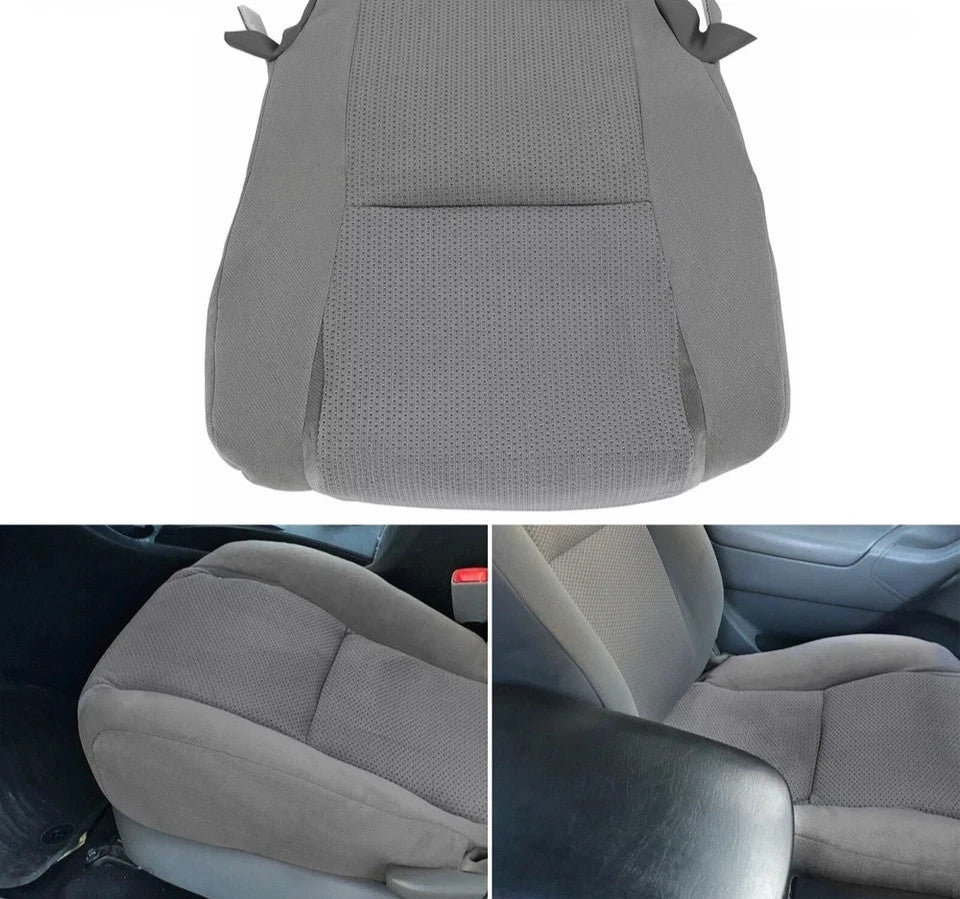 For Toyota Tacoma 2005-2015 Driver Side Bottom Seat Cover Gray Cloth Manual