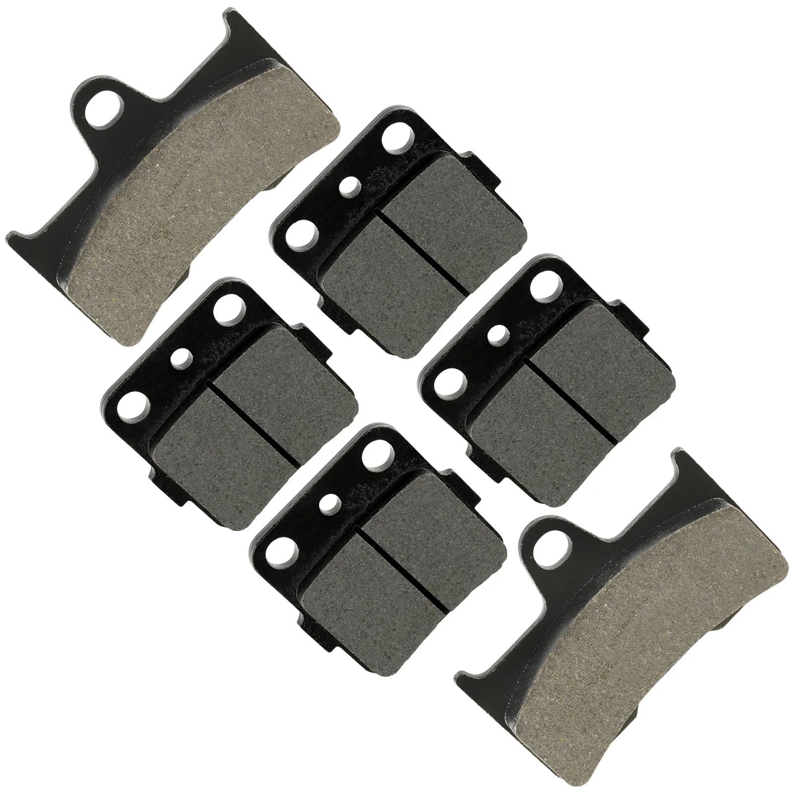 Front & Rear Brake Pads for Yamaha Grizzly 660 YFM660F 4X4 2002 2003 2004-2008