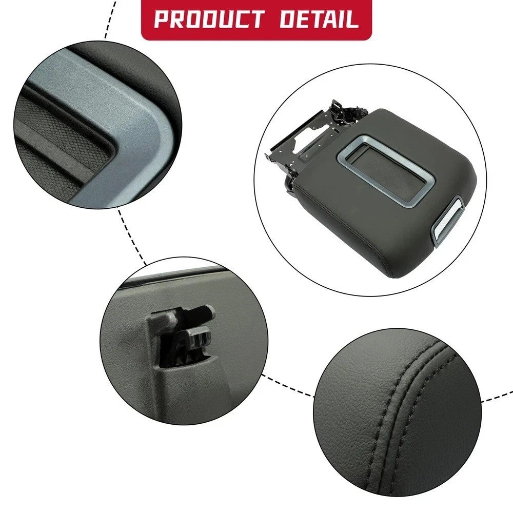 Center Console Armrest Lid For 2014-19 Chevy Silverado Sierra Suburban 0227083AA
