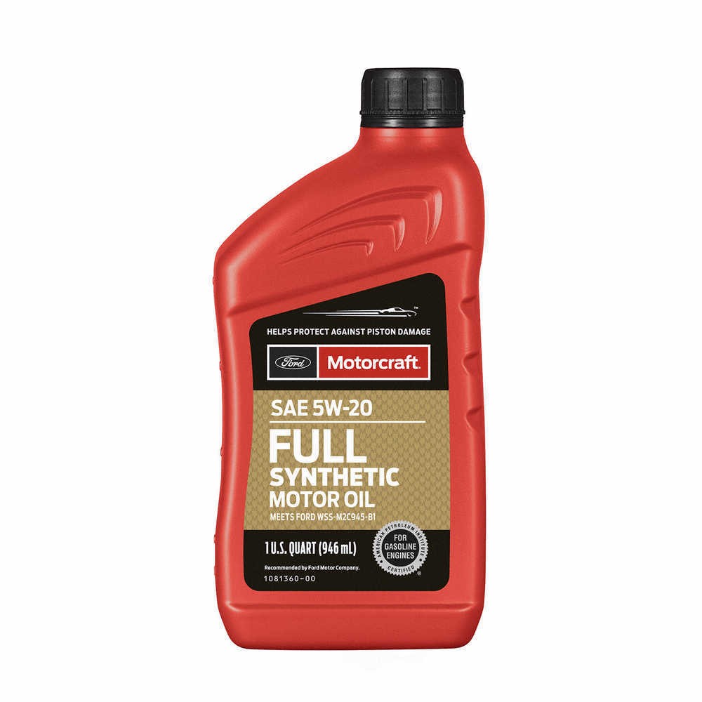 6 Quarts OEM Full Synthetic Engine Motor Oil FORD/Motorcraft SAE 5W-20
