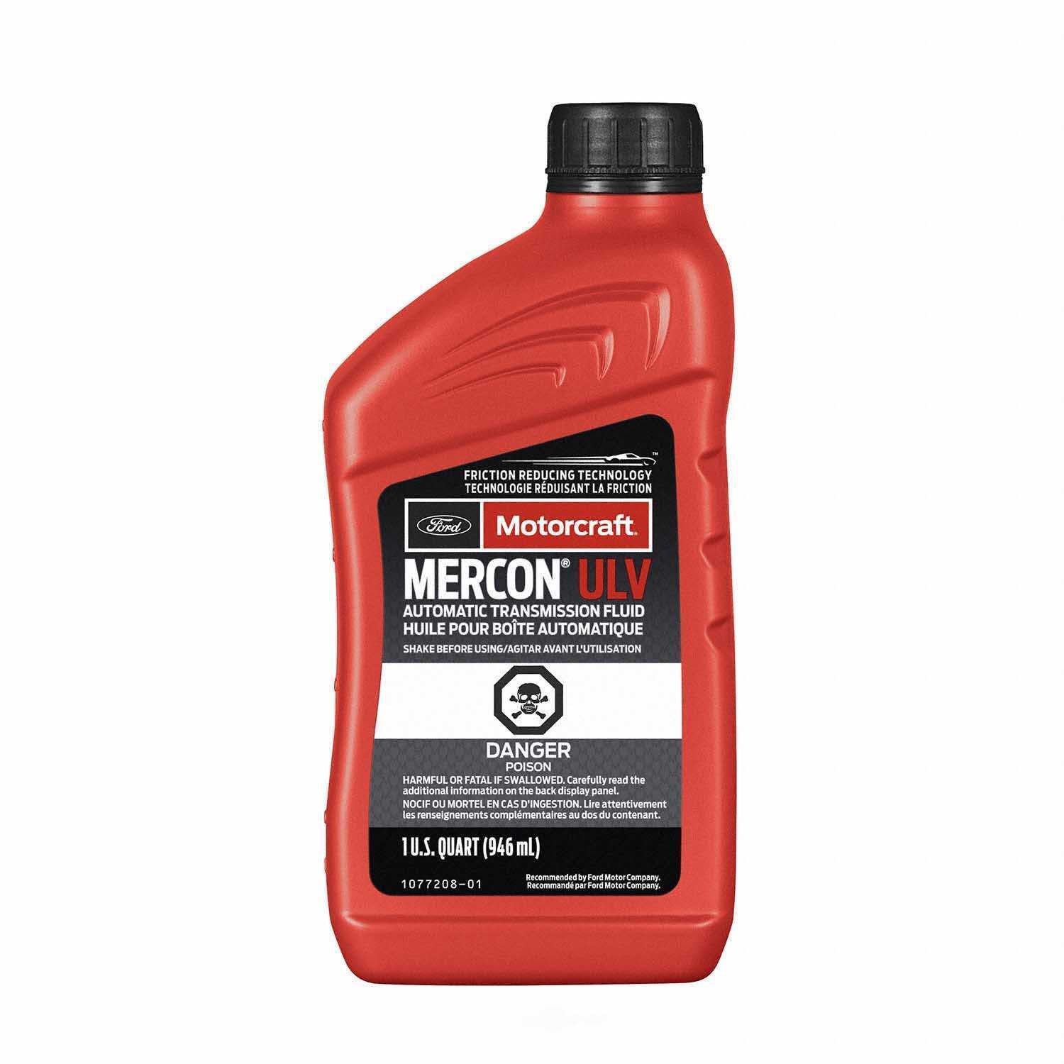 8 Quarts Auto. Trans. Fluid Genuine FORD Motorcraft XT12QULV MERCON ULV