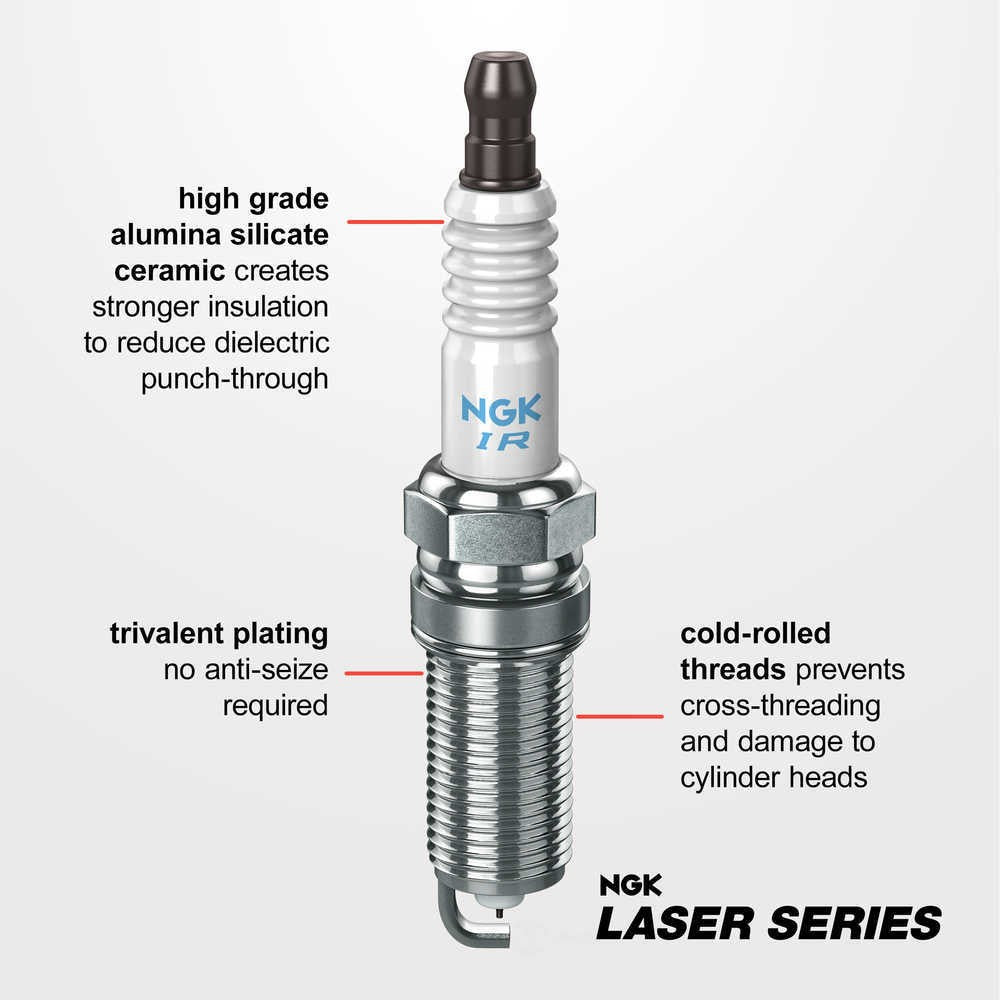 6x Pack Spark Plugs Kit Laser Iridium NGK 95350 For V6 Acura MDX OEM DILZKR7B11G
